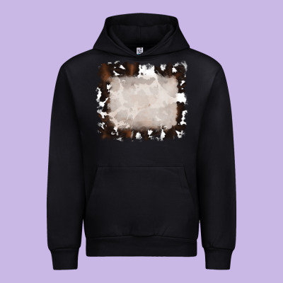 Cowhide Frames Backround 3 Urban Hoodie Designed By Ranaportraitstore