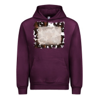 Mauve Wine cowhide frames backround 3 Urban Hoodie - RanaPortraitStore