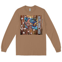 Toasted Coconut Western Reel Cool Dad American Long Sleeve Tee - LillyAllenDesigns