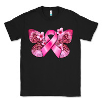 Black Cancer butterfly Classic Tee - FaDigitalArtStudio