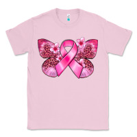 Bubblegum Pink Cancer butterfly Classic Tee - FaDigitalArtStudio