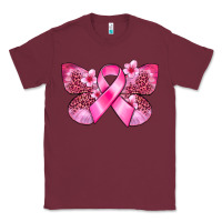 Burgundy Cancer butterfly Classic Tee - FaDigitalArtStudio