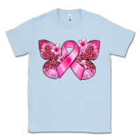 Dusty Blue Cancer butterfly Classic Tee - FaDigitalArtStudio