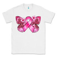 White Cancer butterfly Classic Tee - FaDigitalArtStudio