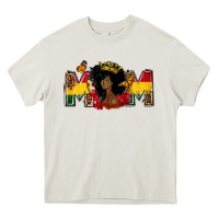 Cream Juneteenth mom Heavy Core Tee - FaDigitalArtStudio