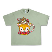 Oil Green coffee cups animal Urban Heavy Tee - CowhideDigitalArt