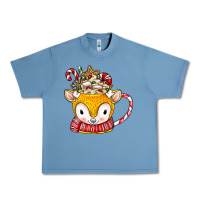 Pebble Blue coffee cups animal Urban Heavy Tee - CowhideDigitalArt