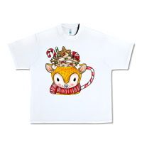 White coffee cups animal Urban Heavy Tee - CowhideDigitalArt