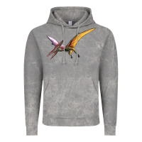Cloud Rock dinosaur pterodactyl Vintage Hoodie - Artiststas