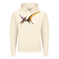 Vintage Artic dinosaur pterodactyl Vintage Hoodie - Artiststas