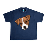 Navy Jack Russel Urban Heavy Tee - Jasminsmagicworld