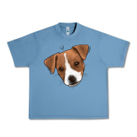 Pebble Blue Jack Russel Urban Heavy Tee - Jasminsmagicworld
