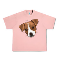 Salmon Jack Russel Urban Heavy Tee - Jasminsmagicworld