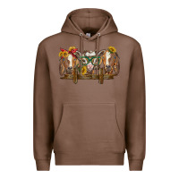 Chestnut western goats Premium Hoodie - BarkalooDesign