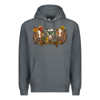 Rock western goats Premium Hoodie - BarkalooDesign