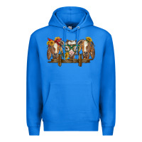 True Royal western goats Premium Hoodie - BarkalooDesign