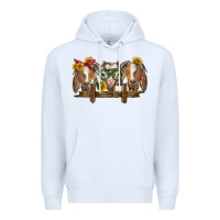 White western goats Premium Hoodie - BarkalooDesign