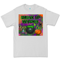 Dove Grey drink up witches tumbler Premium Tee - BundleAndBundleShop