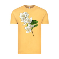 Vintage Mustard Mock Oranges Illustrations Vintage Tee - LillyAllenDesigns