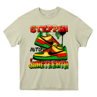 Mossy Steppin' into Juneteenth Heavy Core Tee - FaDigitalArtStudio