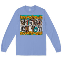 Colony Blue Western Wasted On You Long Sleeve Tee - LillyAllenDesigns