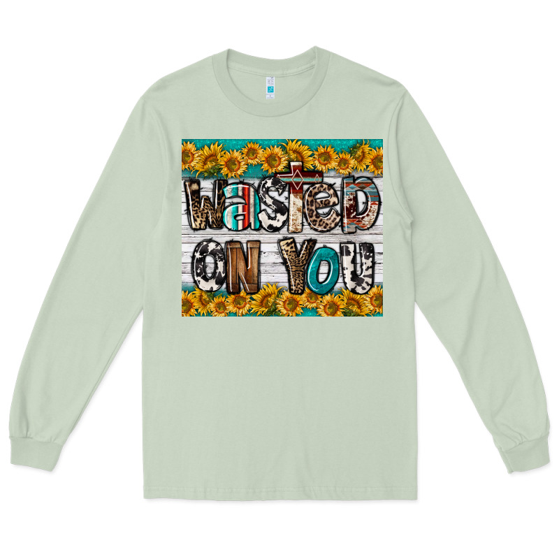 Western Wasted On You Long Sleeve Tee by LillyAllenDesigns | Teevron