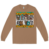 Toasted Coconut Western Wasted On You Long Sleeve Tee - LillyAllenDesigns