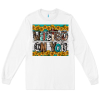 White Western Wasted On You Long Sleeve Tee - LillyAllenDesigns
