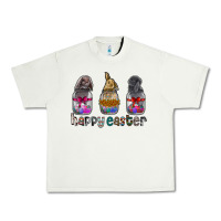 Pistachio Happy Easter Urban Heavy Tee - CowhideDigitalArt