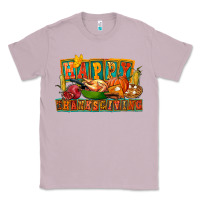 Lilac Happy Thanksgiving Classic Tee - FaDigitalArtStudio