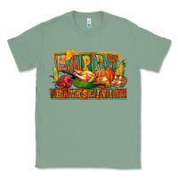 Sage Happy Thanksgiving Classic Tee - FaDigitalArtStudio