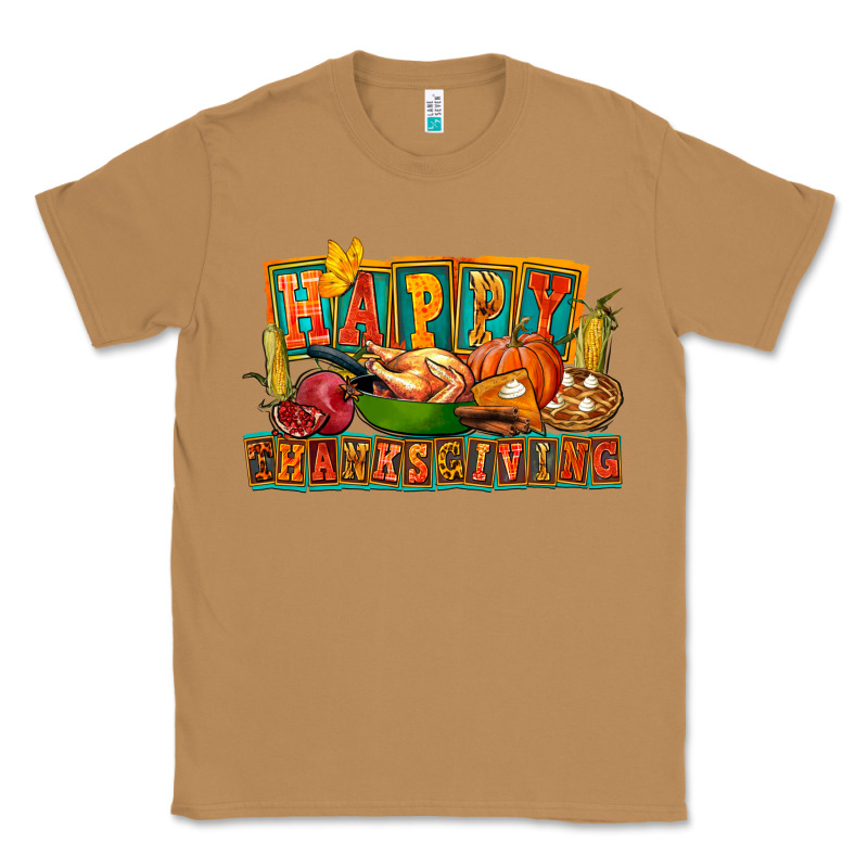Happy Thanksgiving Classic Tee by FaDigitalArtStudio | Teevron