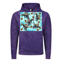 Cloud Purple spinosaurus Vintage Hoodie - Artiststas