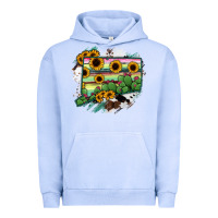 Pigment Grape Ice Connecticut State Map Urban Hoodie - RanaPortraitStore