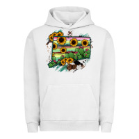 Pigment Lunar Rock Connecticut State Map Urban Hoodie - RanaPortraitStore