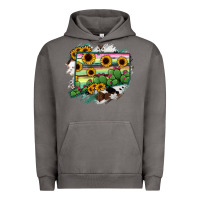 Pigment Tornado Connecticut State Map Urban Hoodie - RanaPortraitStore