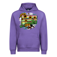 Tulip Connecticut State Map Urban Hoodie - RanaPortraitStore