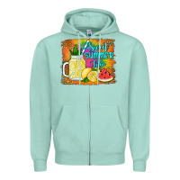 Seafoam sweet summer time Zipper Hoodie - Jasminsmagicworld