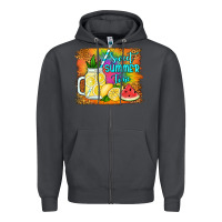 Smoke sweet summer time Zipper Hoodie - Jasminsmagicworld