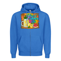True Royal sweet summer time Zipper Hoodie - Jasminsmagicworld