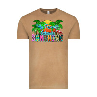 Vintage Camel My Favorite Coloris Sunshine Vintage Tee - CowhideDigitalArt