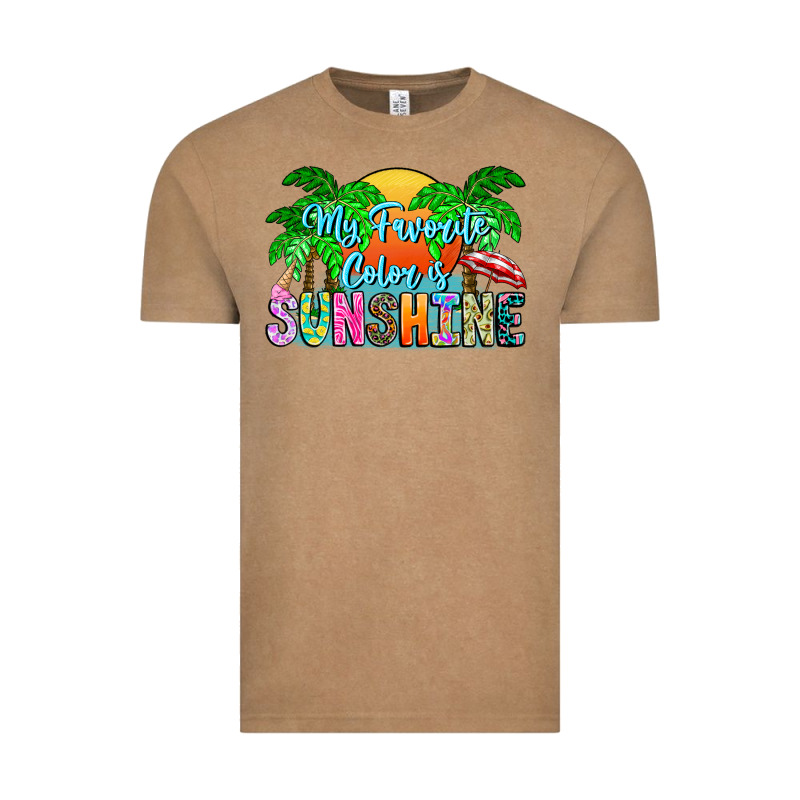 My Favorite Coloris Sunshine Vintage Tee by CowhideDigitalArt | Teevron