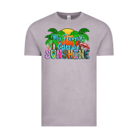 Vintage Zinc My Favorite Coloris Sunshine Vintage Tee - CowhideDigitalArt