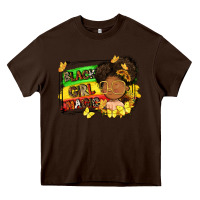 Chocolate Brown black girl magic Heavy Core Tee - FaDigitalArtStudio