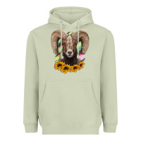 Matcha Colorodo Bighorn Sheep Heavyweight Hoodie - Jasminsmagicworld