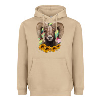 Mushroom Colorodo Bighorn Sheep Heavyweight Hoodie - Jasminsmagicworld