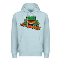 Blue Mist frog Premium Hoodie - Jasminsmagicworld