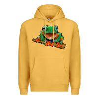 Mustard frog Premium Hoodie - Jasminsmagicworld
