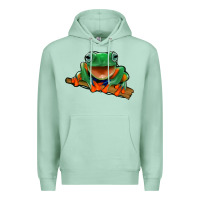 Seafoam frog Premium Hoodie - Jasminsmagicworld