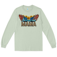Matcha Western American Mama With Sunflowers Long Sleeve Tee - LillyAllenDesigns